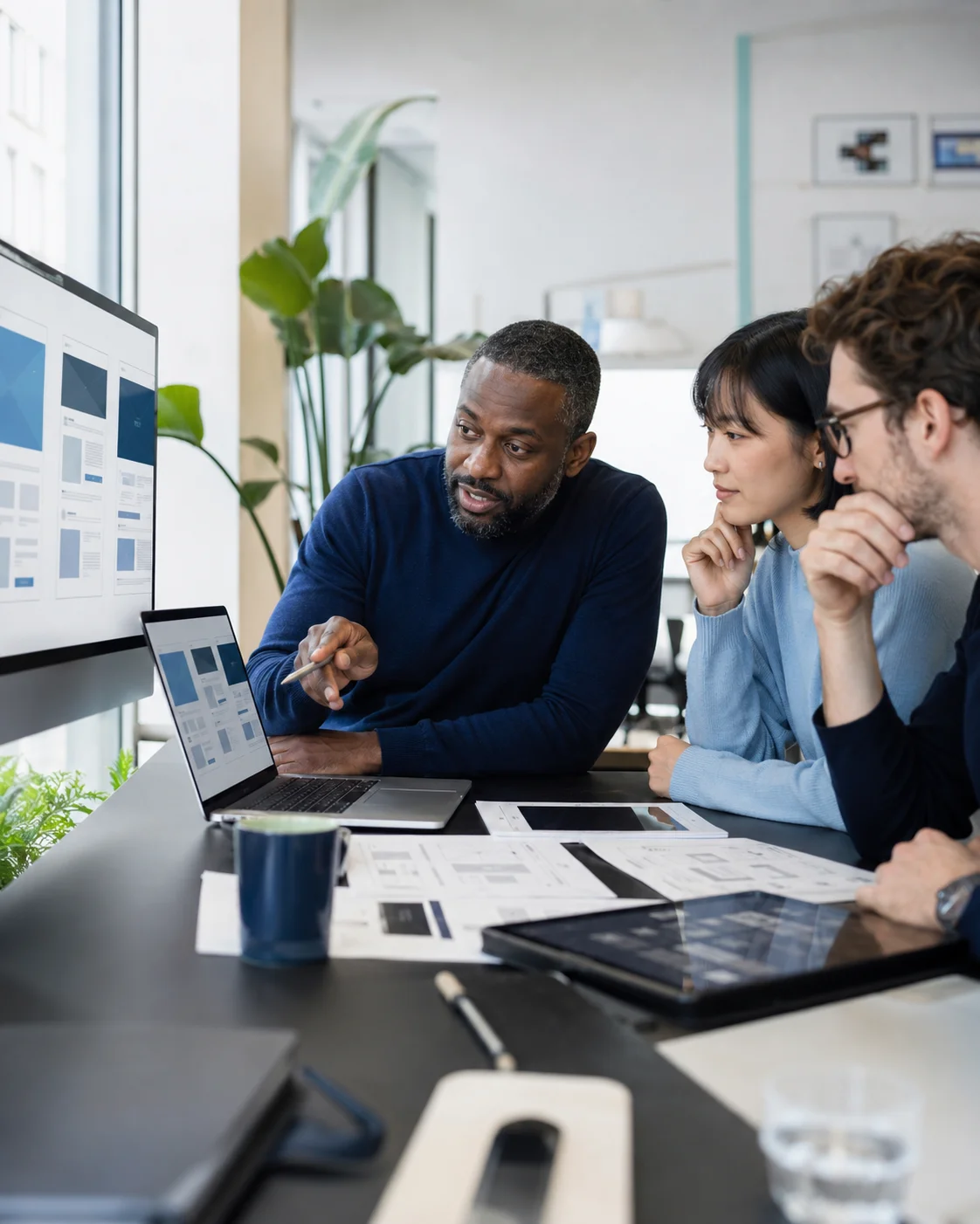 EAMN digital strategy, design and development team