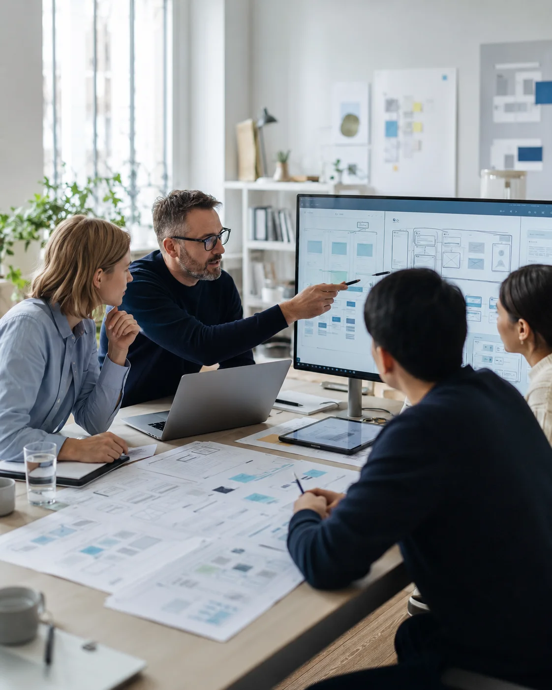 digital strategy, UX and technical planning session